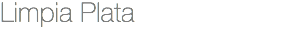 Limpia Plata